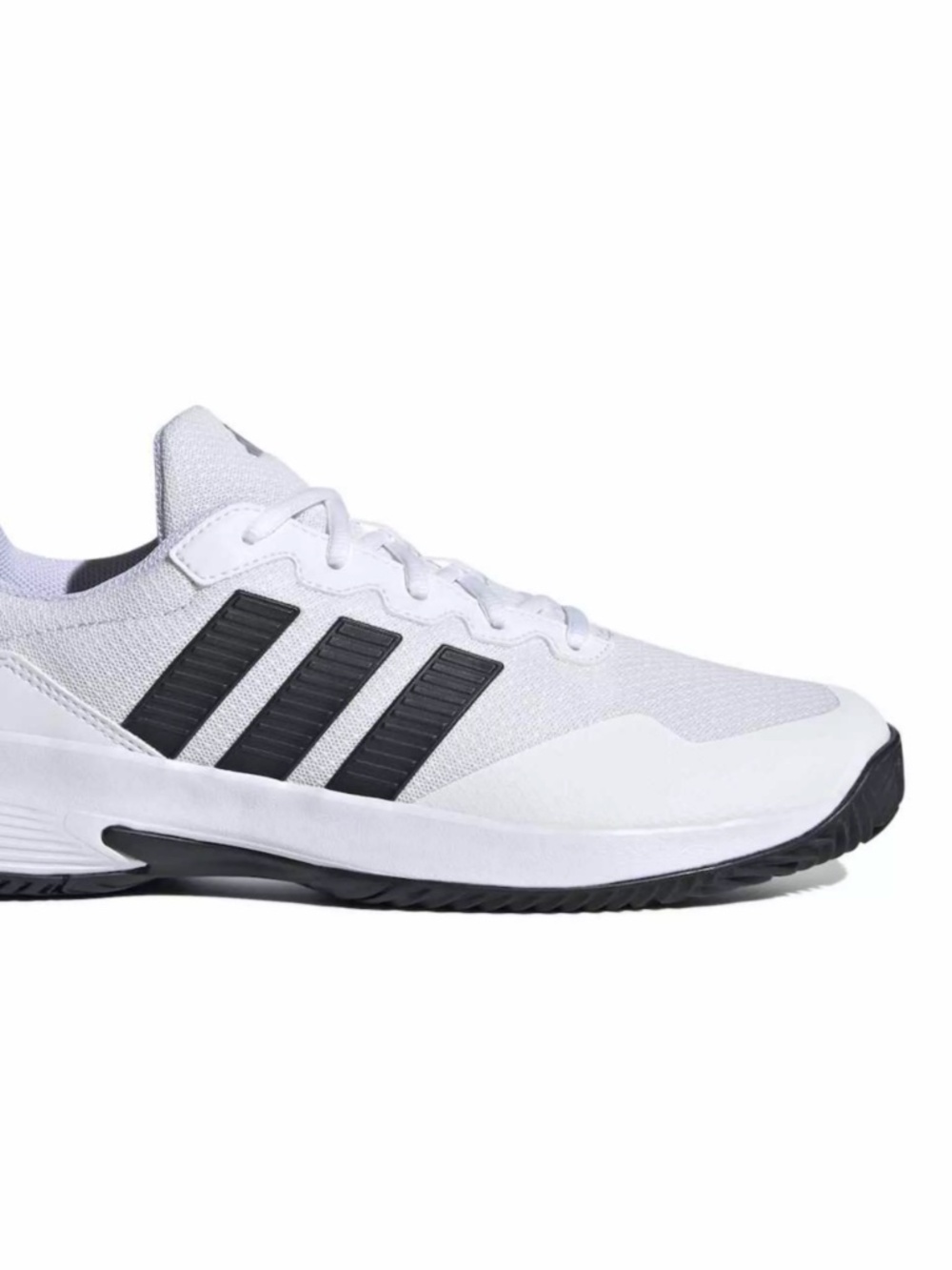 Adidas GameCourt 2 M Men's Tennis Shoes Size 10 US White Black GW2991 NEW - Picture 2 of 9